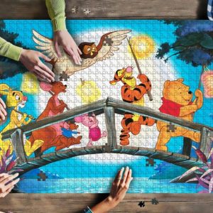 Movie Cartoon Pooh And Friends Jigsaw Puzzle Set