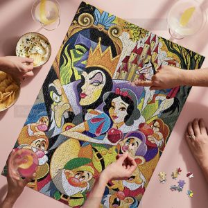 Movie Cartoon Snow White Jigsaw Puzzle Set