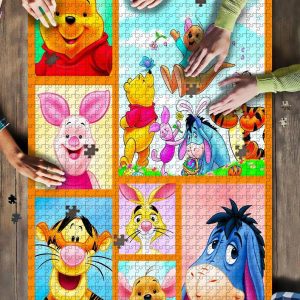 Movie Cartoon The New Adventures Of Winnie The Pooh Jigsaw Puzzle Set