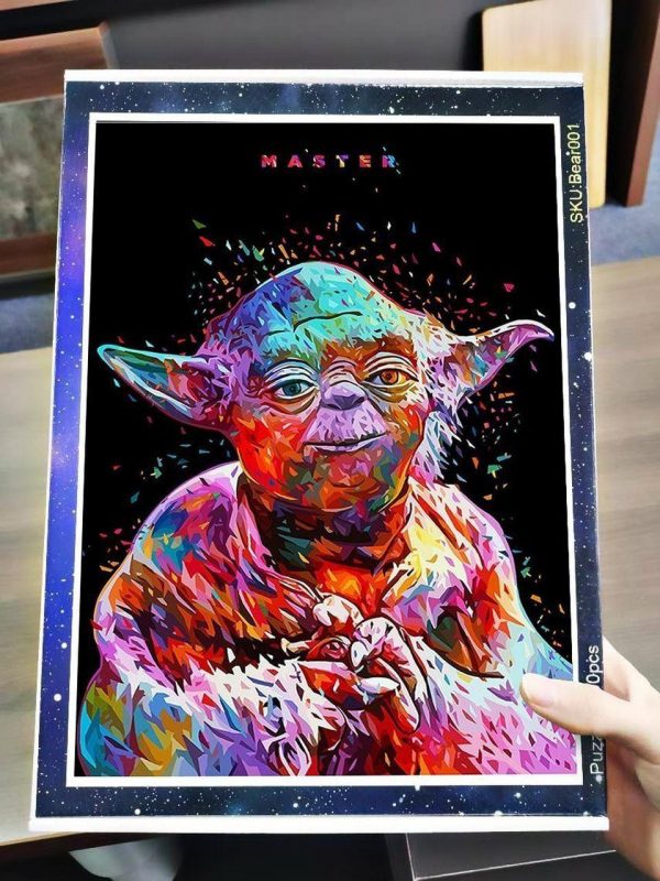 Movie Characters Star Wars, Yoda Jigsaw Puzzle Set