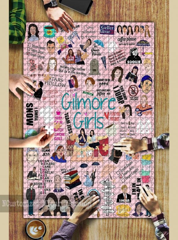 Movie Comedy, Gilmore Girls Jigsaw Puzzle Set