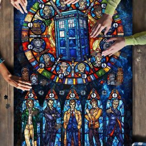 Movie Doctor Who Jigsaw Puzzle Set