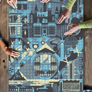Movie Harry Potter, Art Jigsaw Puzzle Set