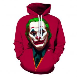 Movie Joker Hoodies Arthur Fleck 3D Printed Hoodie/Zipper Hoodie