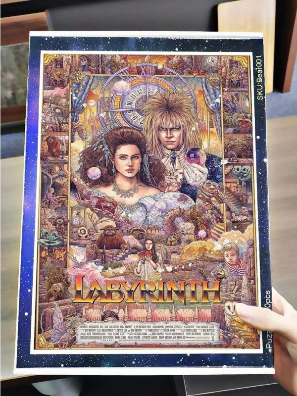 Movie Labyrinth Jigsaw Puzzle Set