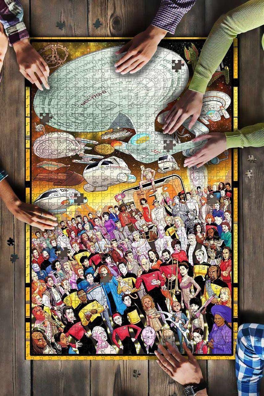 Movie Star Trek Jigsaw Puzzle Set Movie Star Trek Jigsaw Puzzle Set