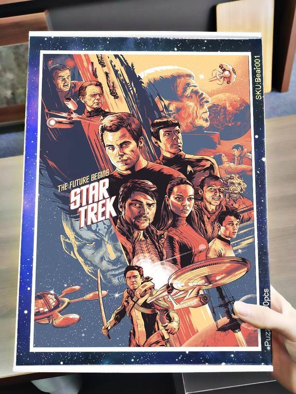 Movie Star Trek Jigsaw Puzzle Set Movie Star Trek Jigsaw Puzzle Set