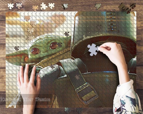 Movie Star War, Baby Yoda Jigsaw Puzzle Set