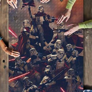 Movie Star Wars, Darth Vader Army Jigsaw Puzzle Set