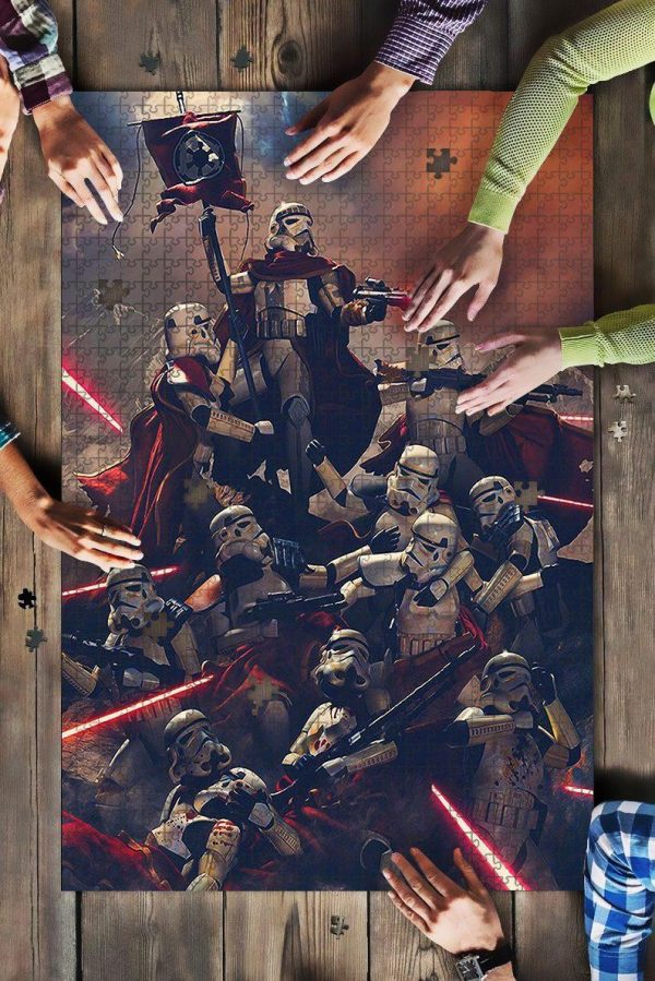 Movie Star Wars, Darth Vader Army Jigsaw Puzzle Set