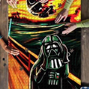 Movie Star Wars, Darth Vader The Scream Jigsaw Puzzle Set