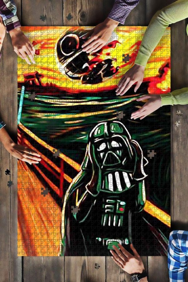 Movie Star Wars, Darth Vader The Scream Jigsaw Puzzle Set