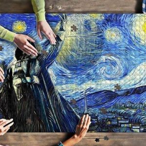 Movie Star Wars, Darth Vader The Starry Night Jigsaw Puzzle Set