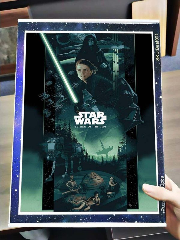 Movie Star Wars Return Of The Jedi Jigsaw Puzzle Set