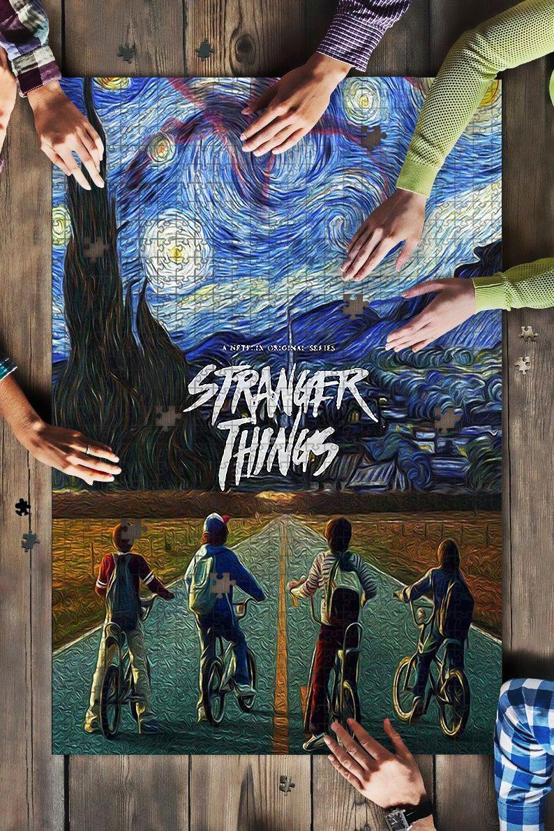 Movie Stranger Things The Starry Night Jigsaw Puzzle Set Movie Stranger Things The Starry Night Jigsaw Puzzle Set