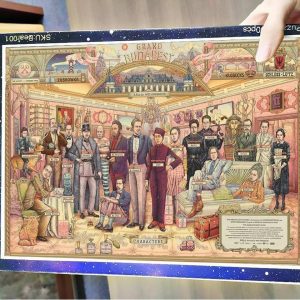 Movie The Grand Budapest Hotel Jigsaw Puzzle Set