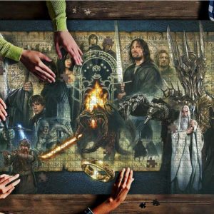 Movie The Lord Of The Rings Jigsaw Puzzle Set