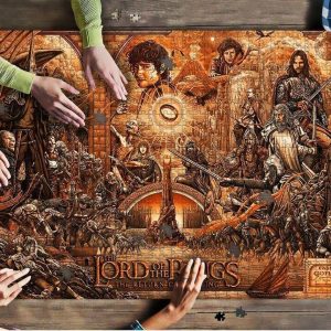 Movie The Lord Of The Rings The Return Of The King Jigsaw Puzzle Set