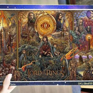 Movie The Lord Of The Rings The Two Towers Jigsaw Puzzle Set