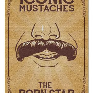 Mustaches Porn Star Jigsaw Puzzle Set