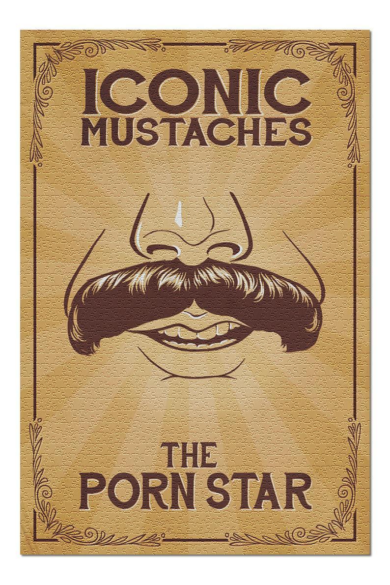 Mustaches Porn Star Jigsaw Puzzle Set Mustaches Porn Star Jigsaw Puzzle Set