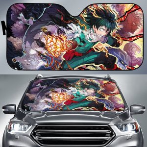 My Hero Academia Bokus Manga Car Auto Sun Shade