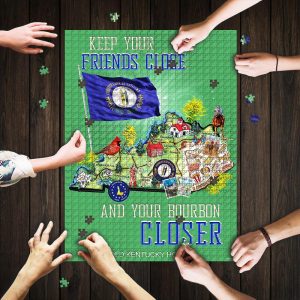 My Old Kentucky Home Jigsaw Puzzle Set