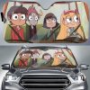 Naruto 3 Car Auto Sun Shade