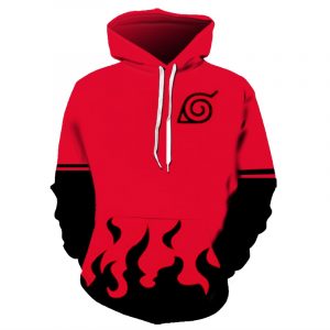 Naruto 3D Printed Hoodie/Zipper Hoodie