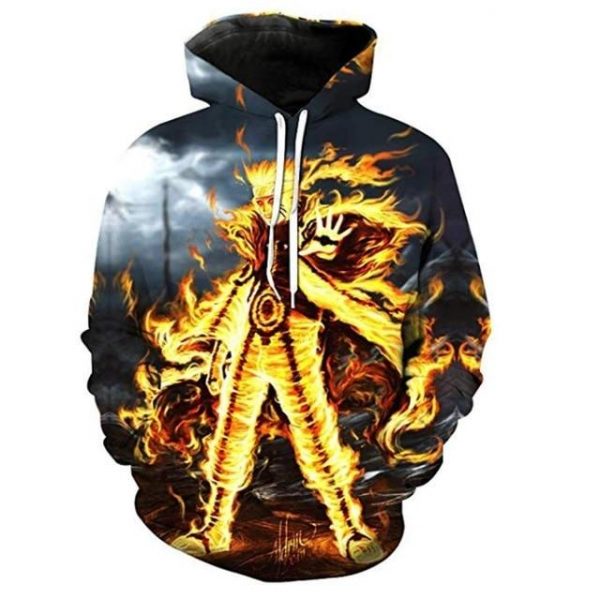 Naruto 3D Printed Hoodie/Zipper Hoodie