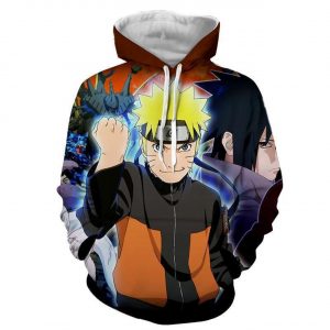 Naruto 3D Printed Hoodie/Zipper Hoodie