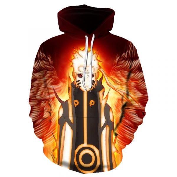 Naruto 3D Printed Hoodie/Zipper Hoodie