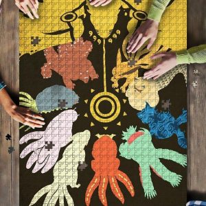 Naruto And Beast Jigsaw Puzzle Set