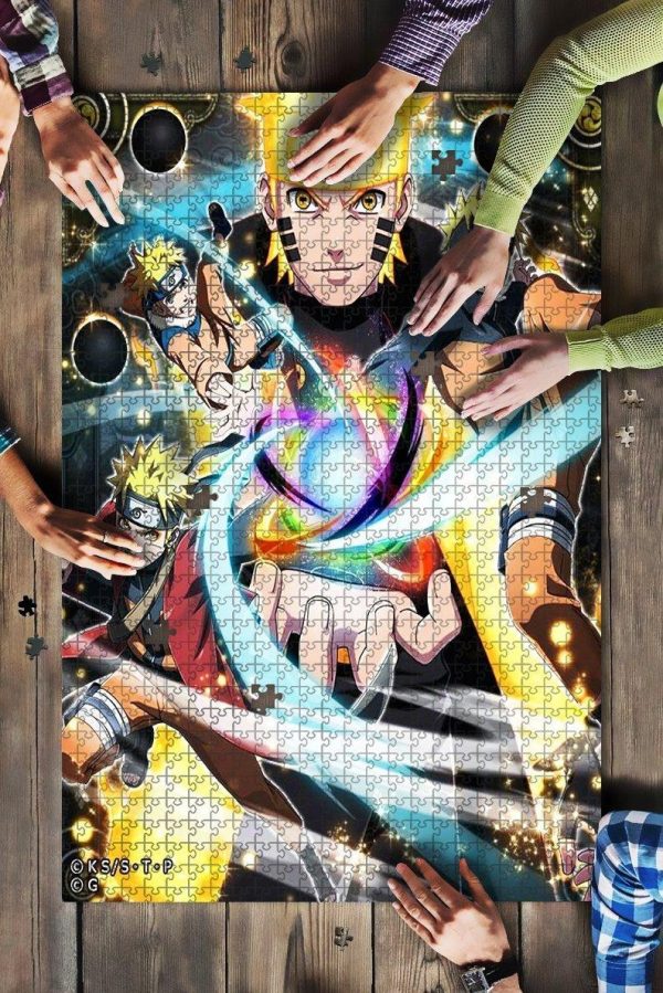 Naruto Kid All Form Jigsaw Puzzle Set