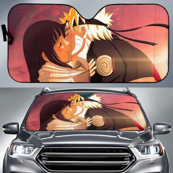 Naruto Kiss Hinata Anime Car Auto Sun Shade