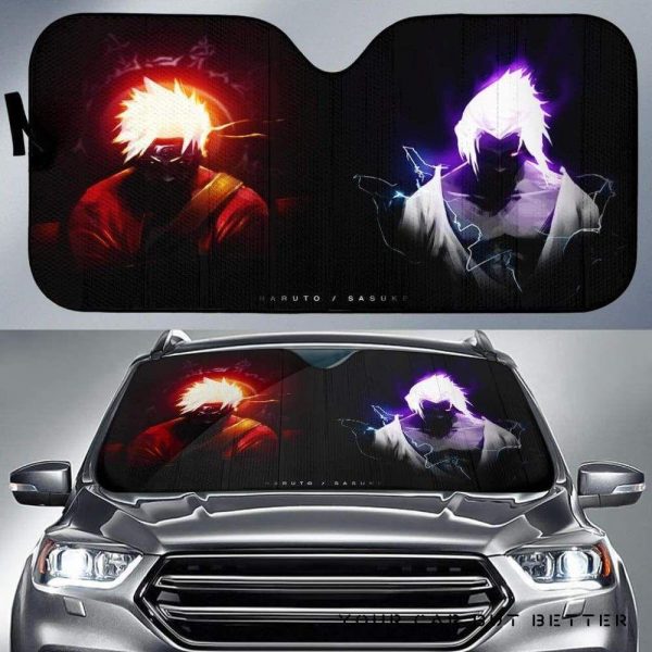 Naruto Sasuke 2019 Car Auto Sun Shade