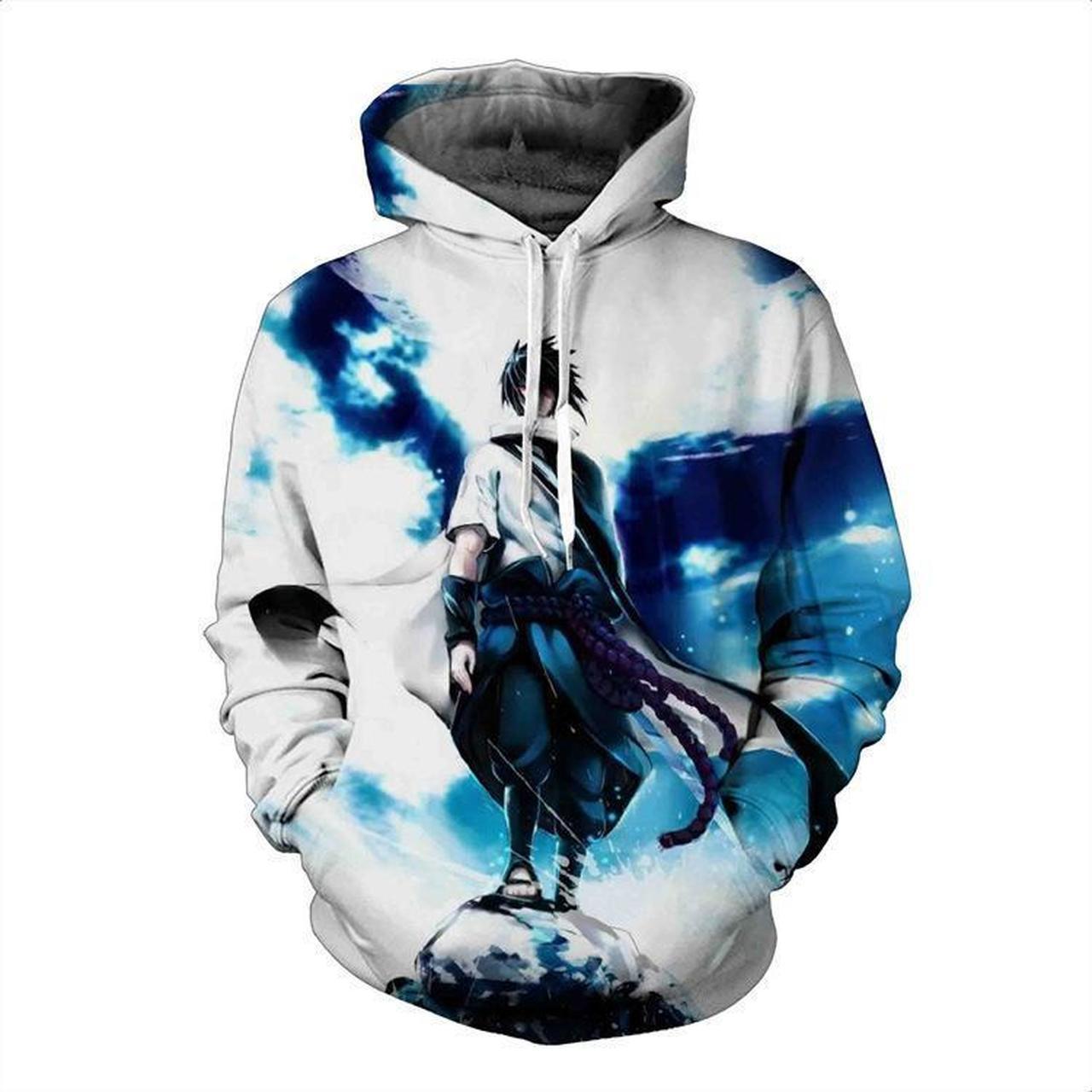 Naruto Sasuke 3D Printed Hoodie/Zipper Hoodie Naruto Sasuke 3D Printed Hoodie/Zipper Hoodie