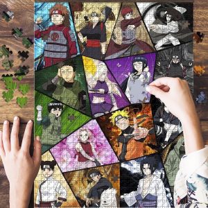 Naruto Shared By Saskio On We Heart It Naruto Jigsaw Puzzle Set