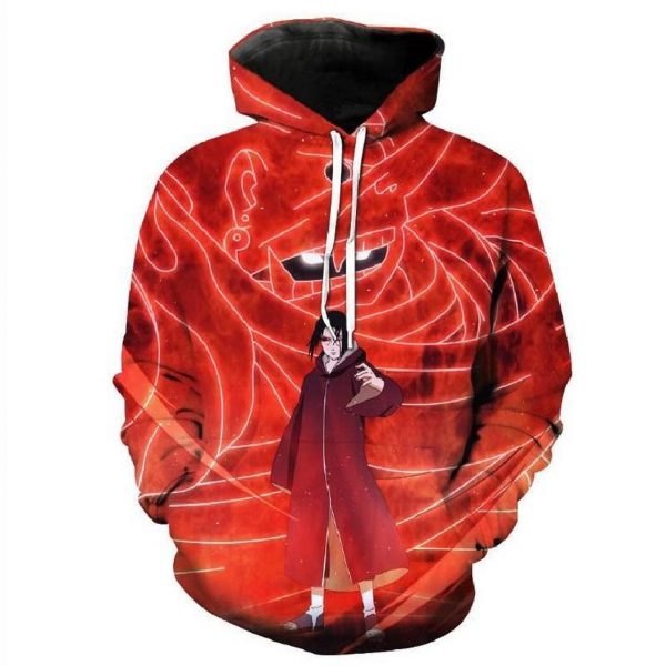 Naruto Uchiha Itachi 3D Printed Hoodie/Zipper Hoodie