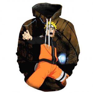 Naruto Uzumaki 3D Printed Hoodie/Zipper Hoodie