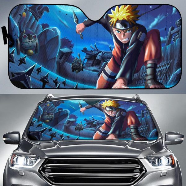 Naruto Uzumaki Naruto X Boruto Ninja Voltages Car Auto Sun Shade