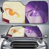 Naruto Vs Sasuke Eyes Car Auto Sun Shade