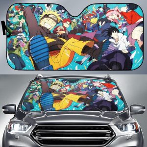 Naruto and Friends Anime Car Auto Sun Shade