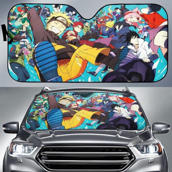 Naruto and Friends Anime Car Auto Sun Shade