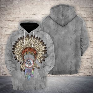 Native American 3D Printed Hoodie/Zipper Hoodie