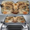 Native American Owl Bison Car Auto Sun Shade