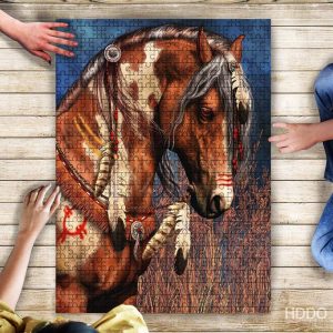 Native Horse Jigsaw Puzzle Set