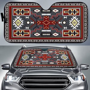 Native Symbol Car Auto Sun Shade