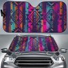 Native Tribal Aztec Car Auto Sun Shade