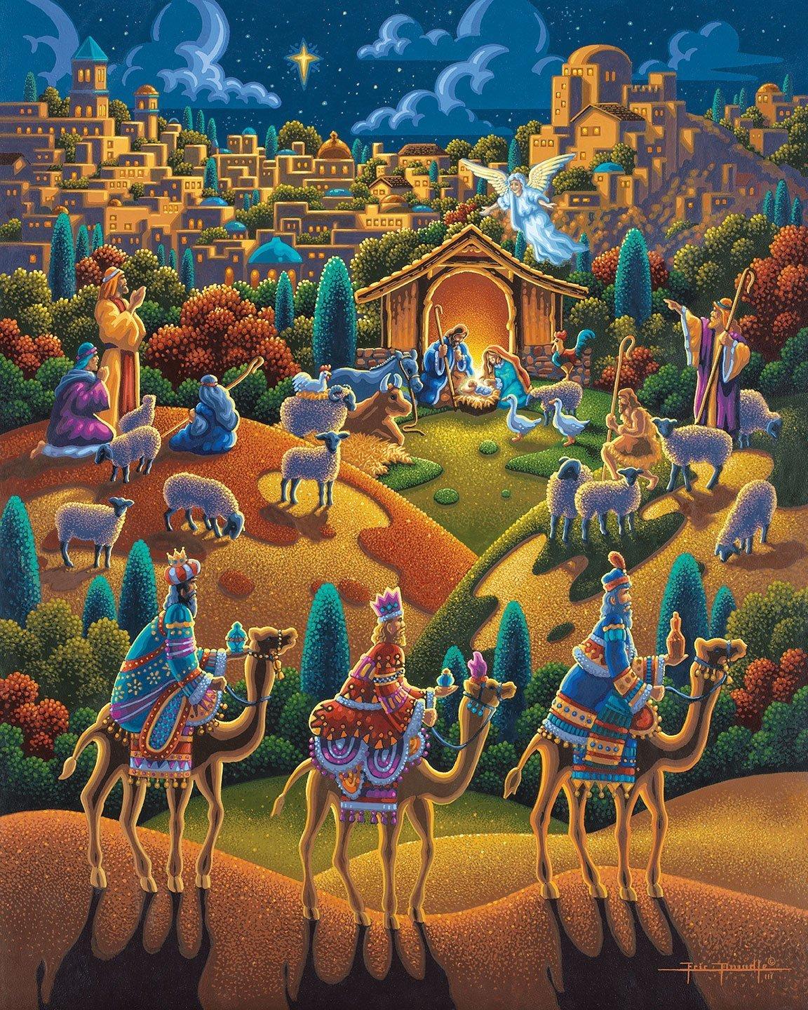 Nativity Jigsaw Puzzle Set Nativity Jigsaw Puzzle Set